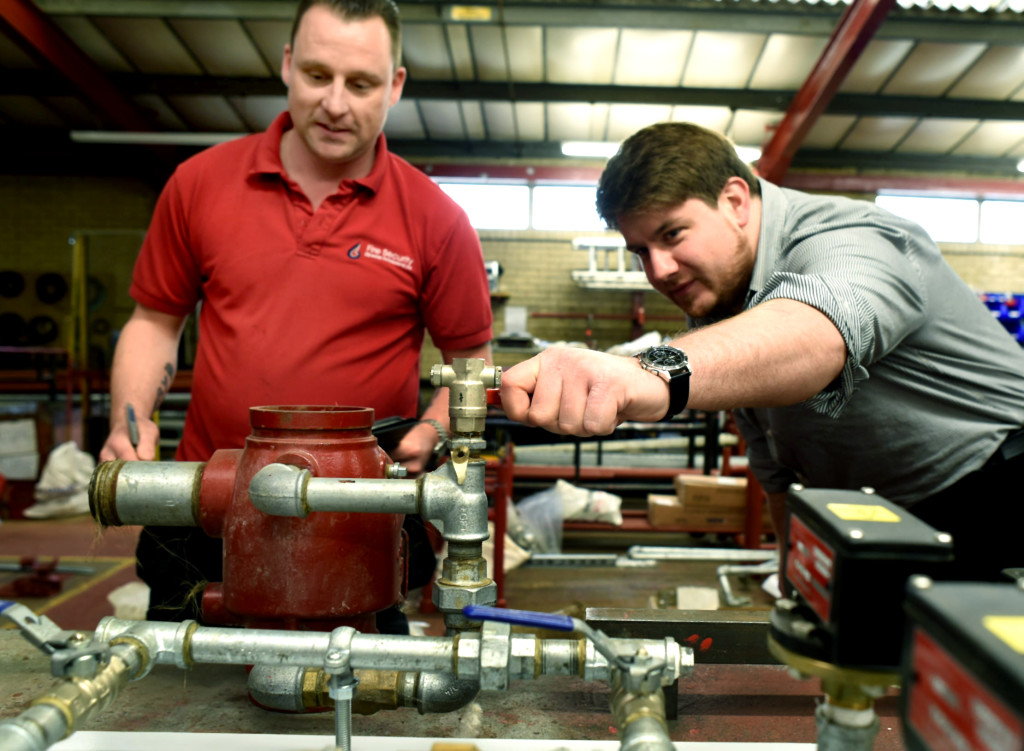 Servicing & Maintenance - Fire Security (Sprinkler Installations) Ltd
